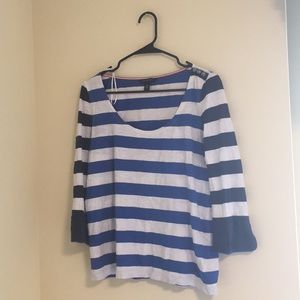Tommy Hilfiger striped blue shirt